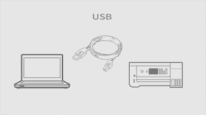 The catch is that you'll pay more up front for these special ecotank models that accept refillable ink. How To Connect A Printer And A Personal Computer Using Usb Cable Epson Et 2750 Npd5827 Youtube