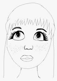 Ideas de dibujos faciles #aesthetic #facil #dibujos. Girl Freckles Sketch Tumblr Aesthetic Cute Sad Cutegirl Tumblr Png Image Transparent Png Free Download On Seekpng