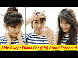 A buzz cut is any of a variety of short hairstyles usually designed with electric clippers. How To Cut Side Swept Flicks Bangs To Hide Big Forehead Krrish Sarkar Youtube