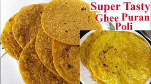 Roti wholemeal gardenia, roti untuk diet yang sering dibeli orang. Ghee Puran Poli Tasty Indian Vegetarian Breakfast Recipes Sweet Roti Obbattu Holige Easy Recipe Amazing Vegan Recipes