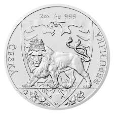 Follows ceský lev 2008 (2009) see more ». Stribrna Dvouuncova Investicni Mince Cesky Lev 2020 Stand Ceska Mincovna