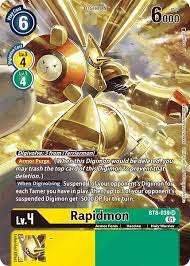 Rapidmon (Alternate Art) - New Awakening - Digimon Card Game