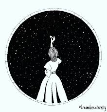 Pen Art Circular Sketch Doodle Girl Black Pen Illustration Pen Art Art Pen Art Drawings