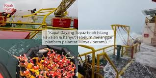 Alat berkait dan berat, dibuat dari besi, yang dilabuhkan dari kapal ke dasar laut supaya perahu (kapal) dapat berhenti; Video Kabel Sauh Terputus Disyaki Punca Kapal Karam Ragut Nyawa Seorang Kru Kisah Dunia