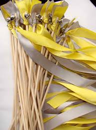 Diy Ribbon Wands Intimate Weddings Small Wedding Blog Diy Wedding Ideas For Small And Intimate Weddings Real Small Weddings Wedding Wands Ribbon Wands Wedding Colors