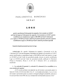 Prezenta ordonanţă de urgenţă intră în vigoare la data publicării în monitorul oficial al româniei, partea i. AnunÈ›uri Suntem Impotriva Oug 13 2017 De Modificare A Codului Penal Petitieonline Com