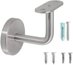 Pack of 5 stainless bannister support wall mounted handrail brackets ballustrade stair rail holder. China Stair Railing Metal Bracket Balustrade Rail Stainless Steel Stair Handrail China Handrail Stair Handrail