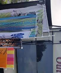 Then hang a drying rack from it. Rv Ladder Clothes Drying Rack 9 Steps With Pictures Instructables