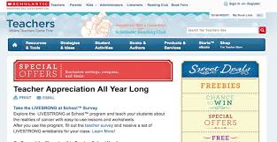 Icouponcoder Com Scholastic Teachers Teacher Sites Scholastic