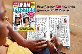 And top puzzle games such as escape or die, plactions, and cut the rope. Get The New Drum Puzzles Magazine Drum