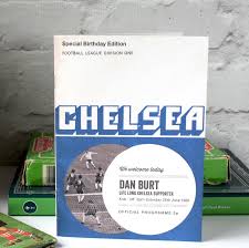 40's looking good on him! Personalised Football Programme Birthday Card By The Design Conspiracy Notonthehighstreet Com