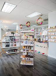 Touring The Happily Ever Etched Gifting Boutique Giftboutique Repin Gift Shop Interiors Gift Boutique Retail Store Design