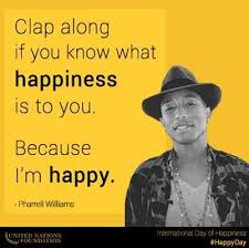 Pin By Dee Dee On Joy Happiness International Day Of Happiness Happy Pharrell International Day