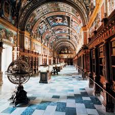 1,020,121 likes · 19,672 talking about this. Royal Library Of The Monastery Of San Lorenzo De El Escorial St Lawrence Of El Escorial Built In The 16th Centur Beautiful Library El Escorial Architecture