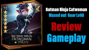 The power drain amount stated in the passive is incorrect; Injustice 2 Mobile 3 2 1 Review Gameplay Batman Ninja Catwoman Maxed Out Lv60 Gear 1 Youtube