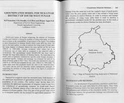 People are feeling the impacts, as seemingly small increments of sea level rise become big problems along coastlines worldwide. Pdf Groundwater Model For Mukatsar District Of South West Punjab