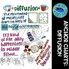 science scaffolded notes anchor charts diffusion