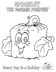 The coloring sheet features a luxurious carriage that cinderella's fairy godmother created from a pumpkin with a wave of her magic wand. Coloring And Activity Spookley The Square Pumpkin