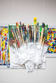 Paintbrush Bouquet Paint Brushes Art Supplies Supplies