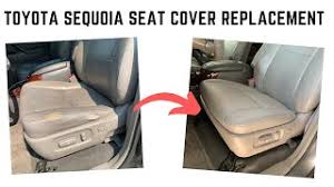 Hi folks, both of my driver and passenger seats have stitching that became loose and has left a crack/space in the cushions. 1st Gen Toyota Sequoia Seat Cover Replacement Youtube