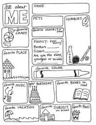 All About Me Freebie By Science Math Doodles First Day Of School Activities 1st Day Of School Beginning Of School