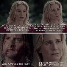You Never Met A Monster You Couldn T Love If I Never Meet You Then I Never Have To Lose You S05e17 A Lot Of You Love Suliet So Here S A Suliet Edit Lost Elizabeth Mitchell Meant To Be Together