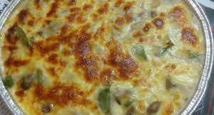 1/2 dada ayam dicincang halus/dadu, 5 biji sosej dipotong bulat, 1 biji bawang holand dipotong dadu, 2 biji lobak merak dipotong nipis dan memanjang, 1 tin cendawan butang dipotong nipis, 3 keping cheese cheddar, 1/2 sudu kecil garam, 1 sudu kecil gula jika suka. Jom Cuba Resepi Baked Cheese Carbonara Meatball Anak Anak Mesti Suka Myresipi