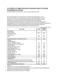Maybe you would like to learn more about one of these? Latihan Persamaan Dasar Akuntansi Pemerintahan