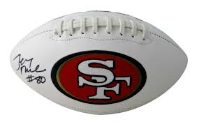 They compete in the national football. Jerry Rice San Francisco 49ers Signed San Francisco 49ers Logo Footbal Ultimate Autographs