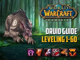 classic wow druid leveling guide 1 60 best tips