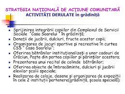 Acţiunea comunitară reprezintă o activitate voluntară, certificată în curriculumul liceelor şi care permite elevilor să devină cetăţeni informaţi şi practici ai zilei de mâine. Ppt Strategia Na Å£ionalÄƒ De AcÅ£iune ComunitarÄƒ Powerpoint Presentation Id 5180251
