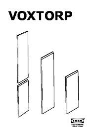 Great look!chirolove my new ikea cabinets and doors.5. Voxtorp Door White Ikeapedia