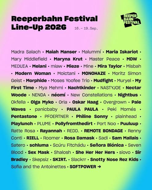 Reeperbahn Festival 2026 in Hamburg