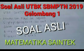 Download soal utbk saintek 2019 pdf. Contoh Soal Utbk Saintek 2019 Pdf Berbagai Contoh