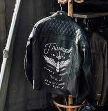 Triumph X P Co Wheels And Waves 2016 Triumph Leather Jacket Custom Leather Jackets Jackets