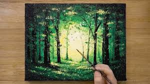 $2.00 coupon applied at checkout save $2.00 with coupon. How To Paint A Forest Easy Acrylic Painting Technique 488 Youtube