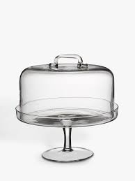 Product titlegalashield marble cake stand with glass cover dome. Cake Stands Cupcake Stands John Lewis Partners