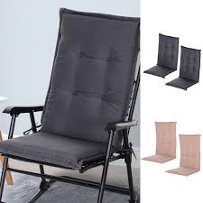 Add a little extra comfort with a choice of plush cushions that can complement your garden's design. Single Seater Replacement High Back Chair Folding Cushions Patio Garden Seat Pad Ebay