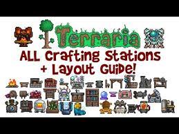 I hope you enjoy!list of. Steam Community Video All Terraria Crafting Stations Layout Guide Including Best Crafting Station Setup Room House