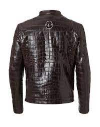 Leather Bomber Jeffrey Philipp Plein Leather Outerwear Best Leather Jackets Leather Jacket Men