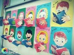 Pin Von Ida Jensen Auf Biblioteca Decoracion De Aula Lugares Para La Lectura Kunst Klassenzimmer Kunstprojekt Fur Kinder Kunst Grundschule