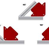 45°, 90°, 135° Arrow Magnetic Welding Holder