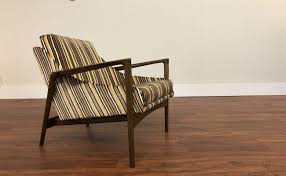 Kofod larsen for selig mid century high back lounge chair and ottoman chair measures: Sold Kofod Larsen Selig Lounge Chair Modern To Vintage