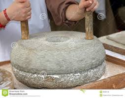 Millstone For Grinding Wheat And Seeds To Make Flour Mortar And Pestle Happy Kitchen Primitive Kitchen