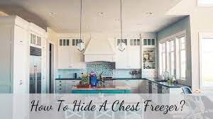 Chest freezers have a big footprint. How To Hide A Chest Freezer Top Home Apps
