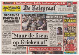 Elke dag het belangrijkste nieuws van de telegraaf. De Telegraaf Is De Campagnekrant Voor Woedend Nederland Nrc
