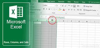 3 Cara Mengubah Lebar Kolom Column Width Di Microsoft Excel