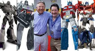 Frank Welker Megatron And Peter Cullen Optimus Prime This Photo Makes Me So Happy Transformers Transformers Prime Transformers Collection