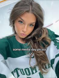 Media Day Hockey Girl