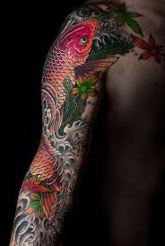 Sleeve Koi Fish Tattoos Koi Baligi Dovmeleri 2020 Japonca Dovmeler Koi Baligi Dovmesi Koi